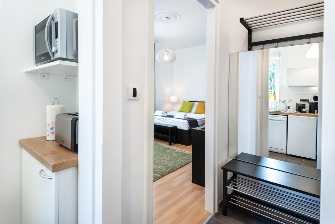 Studio apartment Financial Park Belgrado Esterno foto