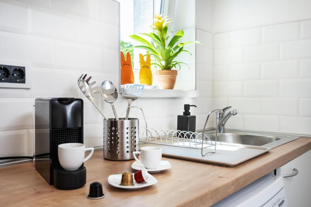 Studio apartment Financial Park Belgrado Esterno foto